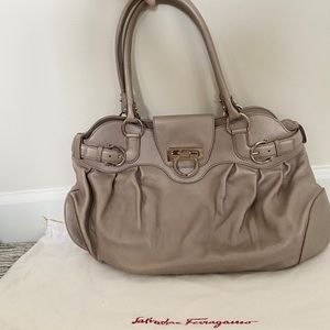 Salvatore Ferragamo Gancini Shoulder Bag